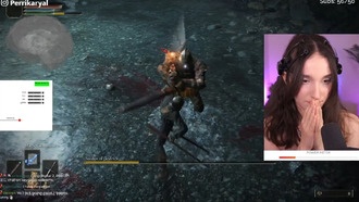 Стримерша победила босса Shadow of the Erdtree, используя свои мозговые волны