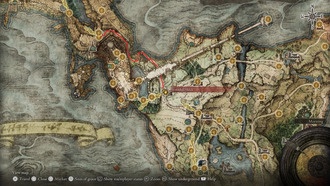 Краткий путь Elden Ring: Как пропустить первого главного босса и добраться до Озёрной Лиурнии