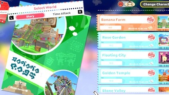 Каждый мир и сцена в Super Monkey Ball Banana Rumble