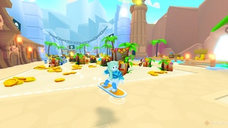 Как использовать ховерборд в Roblox: Pet Sim 99