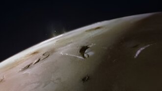 Зонд НАСА «Юнона» внимательно рассмотрел лавовые озера на спутнике Юпитера Ио