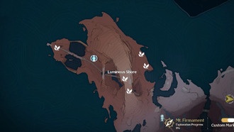 Wuthering waves: локации сливы Паво (Светящийся берег)