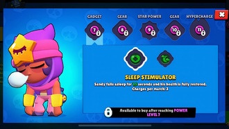 Как построить Сэнди в Brawl Stars