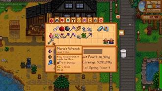 Что продают жители деревни на фестивале пустыни в SDV?