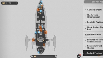 Где найти все сундуки в Radiant Feldspar в Хонкае: Star Rail