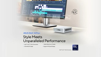ASUS анонсирует NUC 14 Pro+ с процессорами Intel Core Ultra