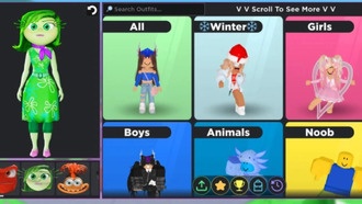 Roblox: коды для создания аватара