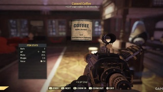 Как получить консервированный кофе в Fallout 76