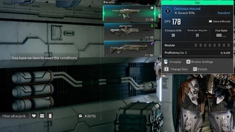 The first descendant: объяснение владения оружием