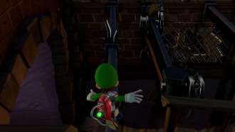 Как пересекать балки и узкие мосты в особняке Луиджи 2