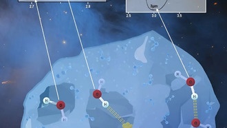 JWST проливает свет на структуру межзвездного водяного льда