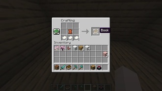 Как создать книгу в Minecraft