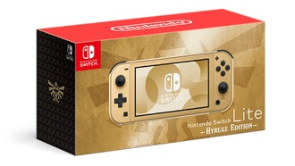 Предварительные заказы на Nintendo Switch Lite Hyrule Edition уже доступны