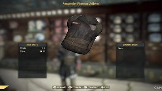 Fallout 76: как получить экипировку и шлем пожарного-ответчика (и почему они так ценны)