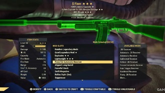 Fallout 76: как управлять весом тайника