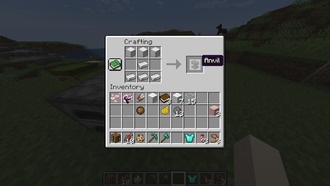 Как сделать наковальню в Minecraft