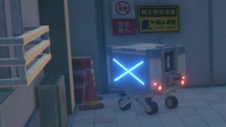 Площадь ЛюминыРасположение грузовых автомобилей в Zenless Zone Zero