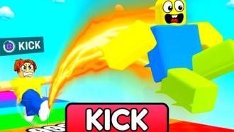 Roblox: коды «Пинай друга»