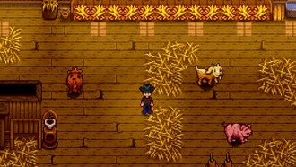Каждое обновление сарая в Stardew Valley