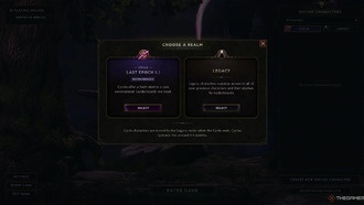 Что выбрать: Cycle или Legacy In Last Epoch?