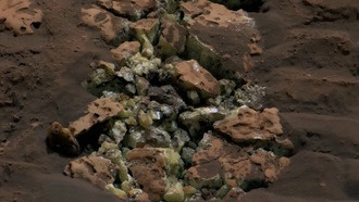 Марсоход НАСА Curiosity обнаружил сюрприз в марсианской породе