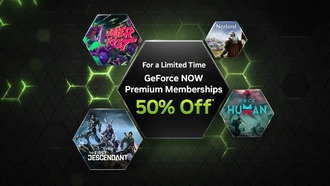 NVIDIA GeForce NOW получает скидку 50 % на членство Priority и Ultimate, а также на другие игры