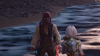 Местоположение Джека Воробья в Fortnite