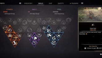 Flintlock: The Siege Of Dawn — как переспециализировать навыки