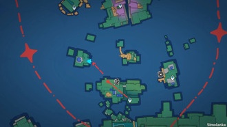 Genshin Impact: все игрушечные цветы на плавучем острове из кирпичных штабелей