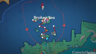 Выдержки из локаций Bliss в Broken Sea (Симуланка, часть 3) - Genshin Impact