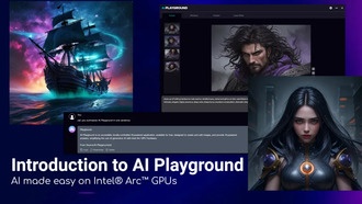 Intel выпустила AI Playground для процессоров Arc