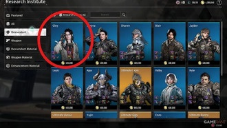 Как создать Глей в First Descendant