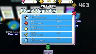 Коды кликера Roblox: Planet Evolution Idle Clicker