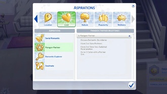 The Sims 4: Руководство по выбору партнера Paragon