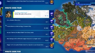 Как получить 99 душ для Дэйви Джонса в Fortnite