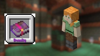 Minecraft: как получить чары порыва ветра