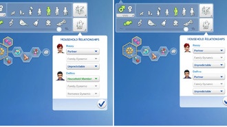 Как настроить романтическую динамику в The Sims 4