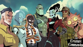 DC Studios обновила логотип и выпустила тизер «Монстры-коммандос»