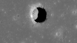 Обнаруженная на Луне пещера открывает новые возможности для заселения человеком