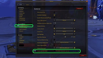 Как включить режим арахнофобии в World of Warcraft