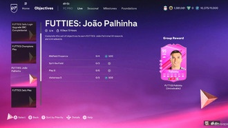 Как получить карту FUTTIES Жоао Палиньи бесплатно