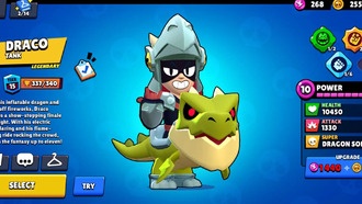 Brawl Stars: лучшая сборка Драко