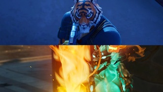 Расположение персонажей Fortnite Duelist