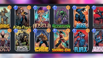 Marvel Snap: Гайд по Кассандре Нова (колода, стратегия, контратака)