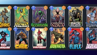 Marvel Snap: Гайд по Аяксу (колода, стратегия, контратака)