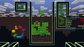 Minecraft получит DLC для тетриса
