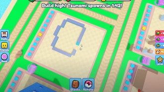 Roblox: создавайте коды цунами и выживайте