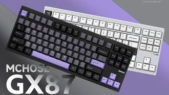 MCHOSE выпустила первую алюминиевую механическую клавиатуру с ЧПУ