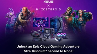 ASUS и Boosteroid Cloud Gaming Service объявляют об эксклюзивном пакетном предложении