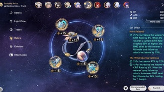 Лучшее руководство по сборке и игре юньли на Хонкае: Star Rail